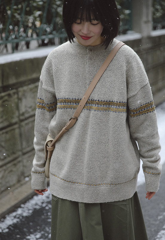 Wreath Nordic Knit 빡선생